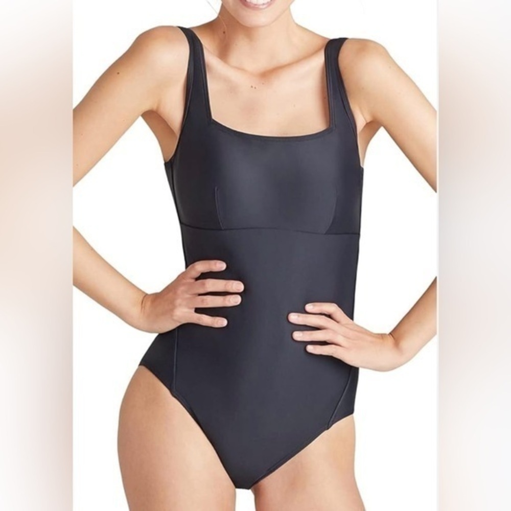 NWT Yummie ‘Athena’ square neck one piece swimsuit 14